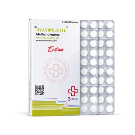 디아나볼(Dianabol) – 근육 증가와 벌크업을 위한 아나볼릭 스테로이드 10mg